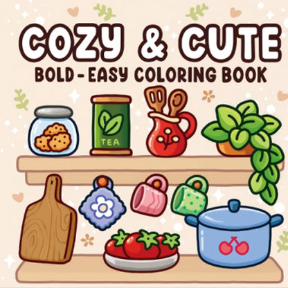 Cute Animal Coloring Book | 36 Designs – Easy & Fun for Kids Ages 6–12