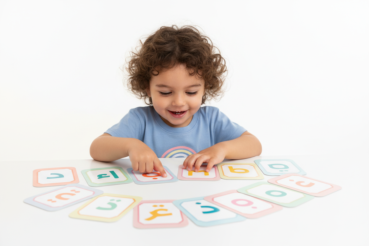 child-learning-arabic-alphabet - SMAZON 