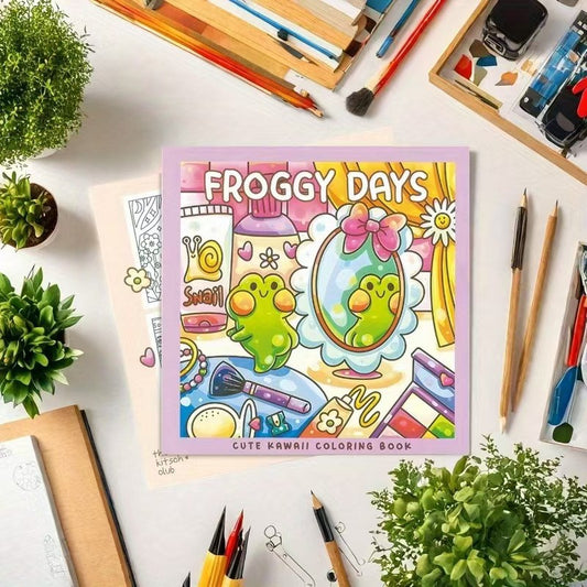 Cute Animal Coloring Book | 36 Designs – Easy & Fun for Kids Ages 6–12