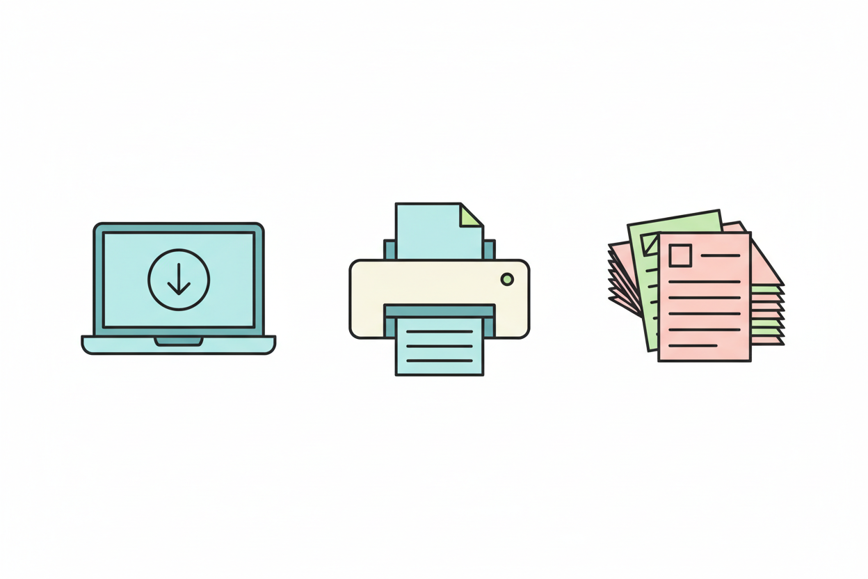 download-and-print-process - SMAZON 