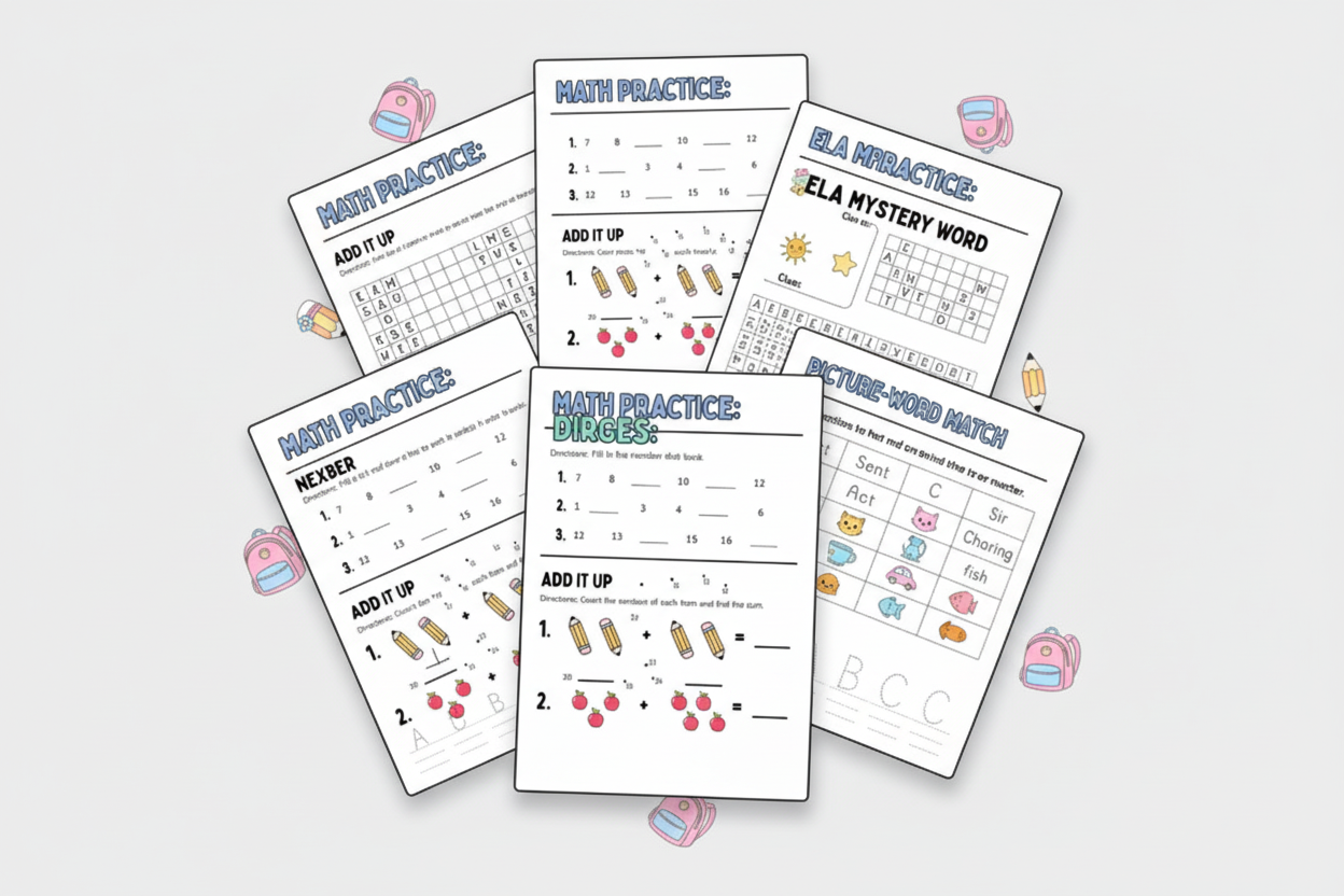 kids-activity-worksheets - SMAZON 