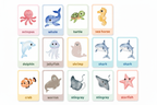 sea-animals-flash-cards-grid-horizontal - SMAZON 